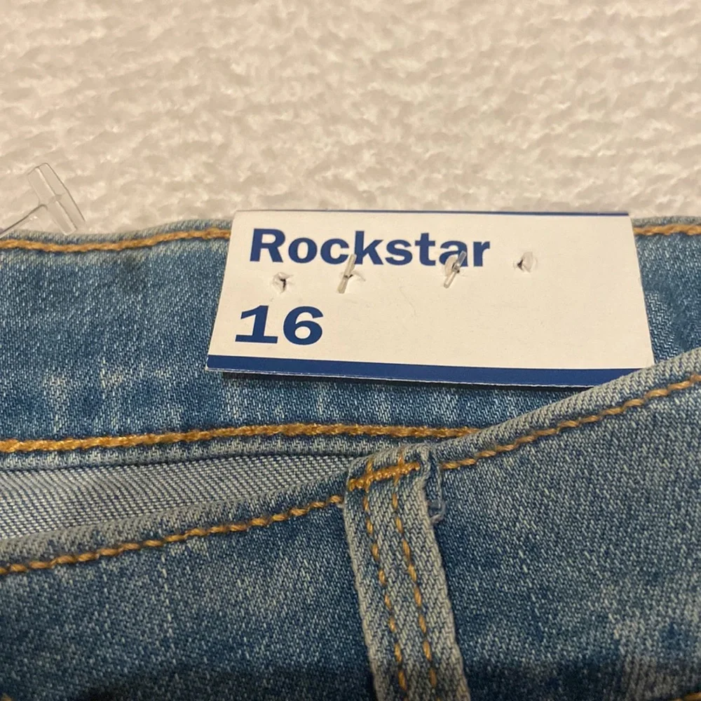 OLD NAVY Girls Size 16 Rock Star Super Skinny Jeggings